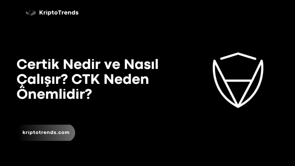 Certik Nedir ve Nasıl Çalışır CTK Neden Önemlidir