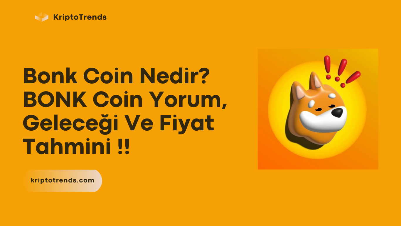 Bonk Coin Nedir? Bonk Coin Yorum, Geleceği Ve Fiyat Tahmini !!