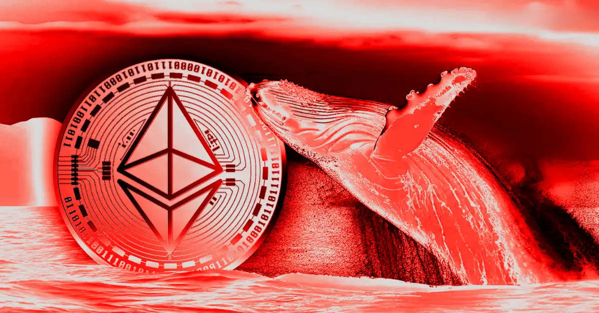 Ethereum Whale Offloads 24.7 Million in ETH Over 3 Days Shows No Signs of Stopping.webp