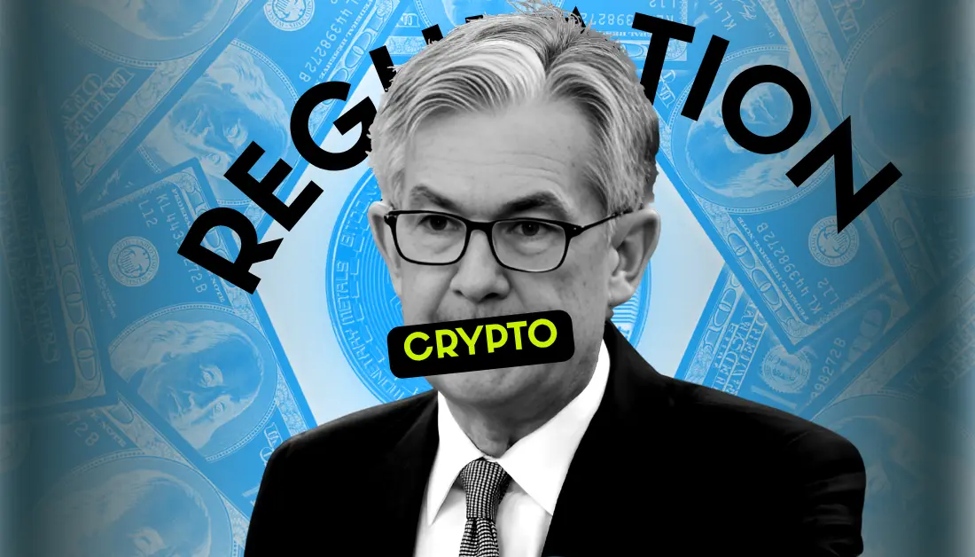Fed Chair Jerome Powell Crypto Needs Regulation No Rate Cuts Ahead.webp.webp