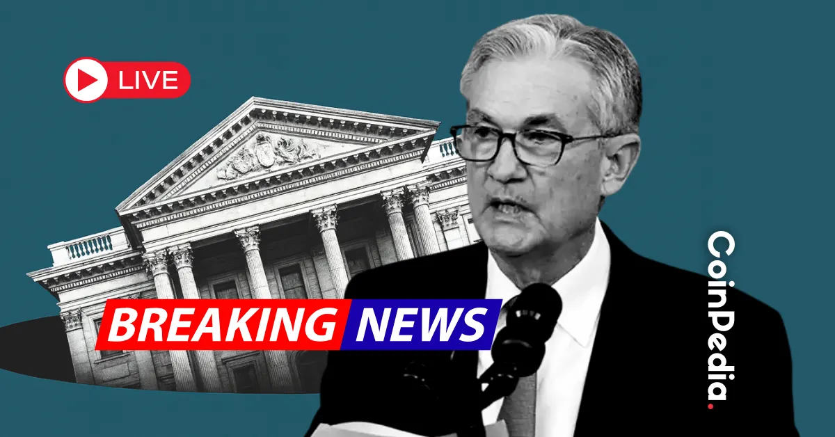 Crypto News LIVE Jerome Powell Speech Today live Bitcoin Price XRP Price FED Meeting and More.webp.webp